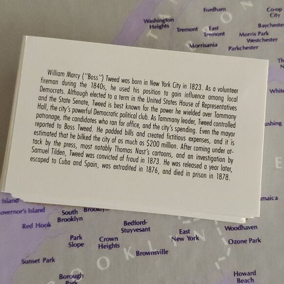 Vintage NYC TRIVIA board game educational blends chance strategy knowledge - Picture 4 of 10